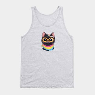 Cute Pansexual Shirt, Cute Pan Shirt, Cute Pan Pride, Subtle Pan Shirt, Pansexual Cat, Pan Flag Color, Pansexual Pride, Pan Pride Shirt, Subtle Pansexual, Cute Pansexual, Pansexual Clothing, Pansexuality Shirt, Cute Pansexuality Tank Top